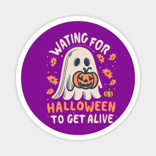 Halloween ghost Magnet